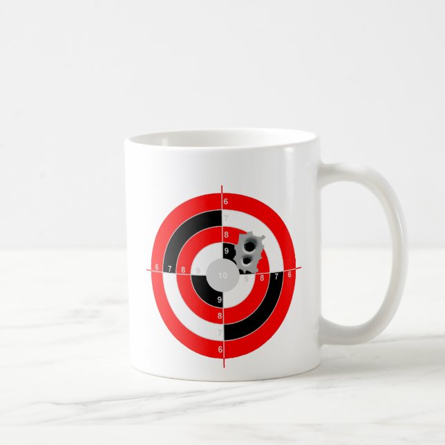 Target Practice Coffee Mug (Right)