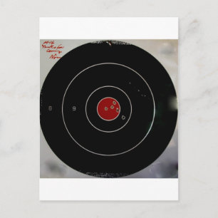 TARGET PRACTICE FUNNY PHRASES 1 POSTCARD