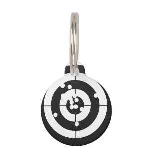Target Practice Pet Tag