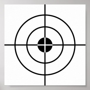 Target practice poster