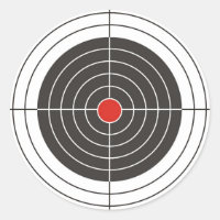 Target shooting for gun, rifle or firearm shooter