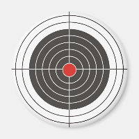 Target shooting for gun, rifle or firearm shooter