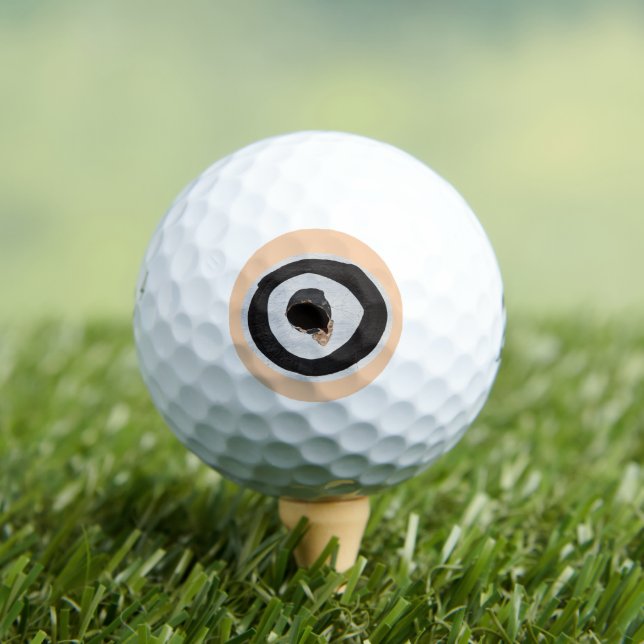target tears up golf balls (Insitu Tee)