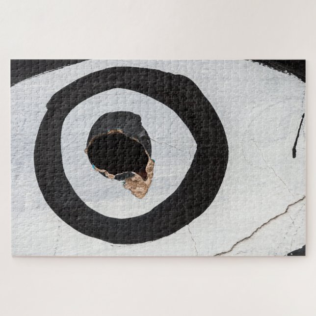 target tears up jigsaw puzzle (Horizontal)