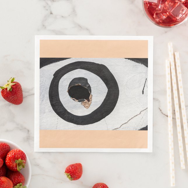 target tears up napkin (Insitu)