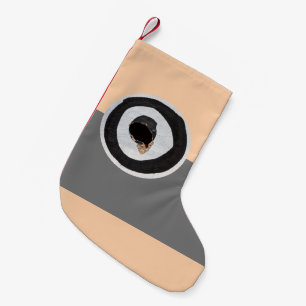 target tears up small christmas stocking