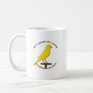 Targeted Individual Awareness Canary Effect Coffee Mug