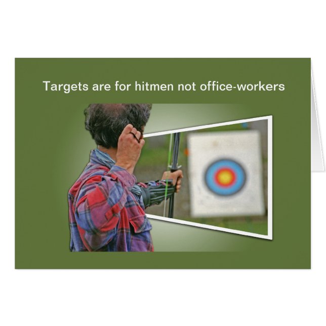 Targets card (Front Horizontal)