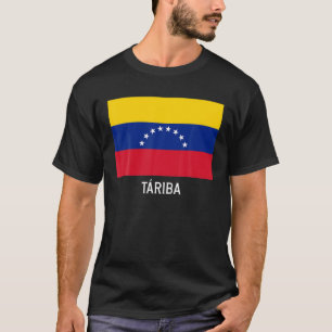 Táriba Venezuela Flag Emblem Escudo Bandera Crest T-Shirt