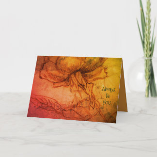 *'T'arici Rose' design, Holiday Card