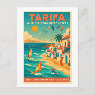Tarifa, Spain: The Southern Edge of Europe Postcard