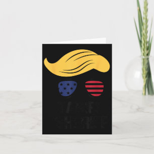 Tariff Sheriff President Trump Tariff Card