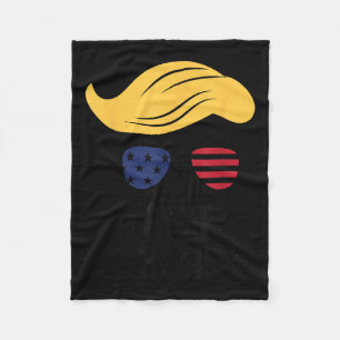 Tariff Sheriff President Trump Tariff Fleece Blanket