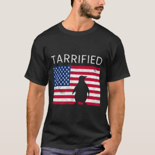 Tariff Trade Anti Republican Conservative Penguin  T-Shirt
