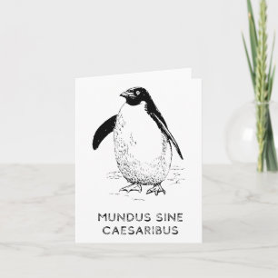 Tariffs On Penguins Heard Island Funny Trump Tarif Card