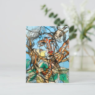 Tarin, Infinity Dots by After Francis Picabia Announcement Postcard