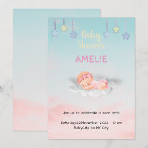 Tarjeta De Agradecimiento Baby Shower Thank You Card