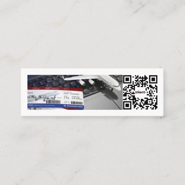 Tarjeta de presentación calling card (Front)