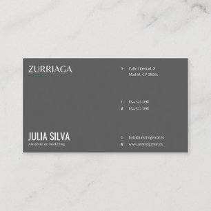 Tarjeta de presentacion enclosure card