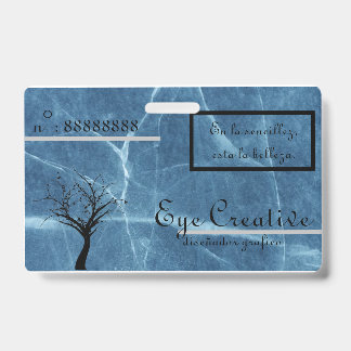 Tarjeta de presentacion [Eye Creative] ID Badge