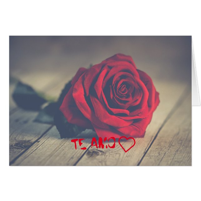 Tarjeta hermosa para dedicar (Front Horizontal)