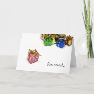 Tarjeta Navideña "Eres especial" Holiday Card
