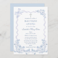  Tarjeta Personalizada Bautizo Niña  