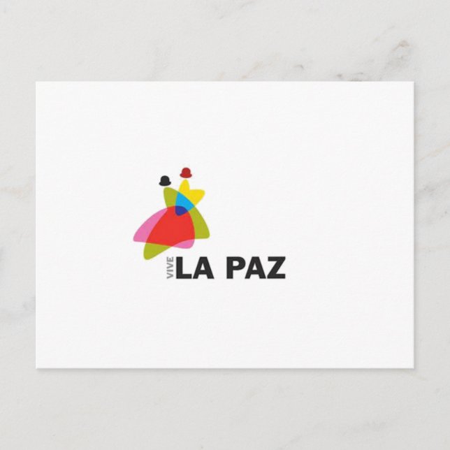 Tarjeta postal Vive La Paz Postcard (Front)