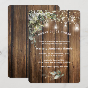 Tarjetas De Invitación Para Inauguración Casa Invitation