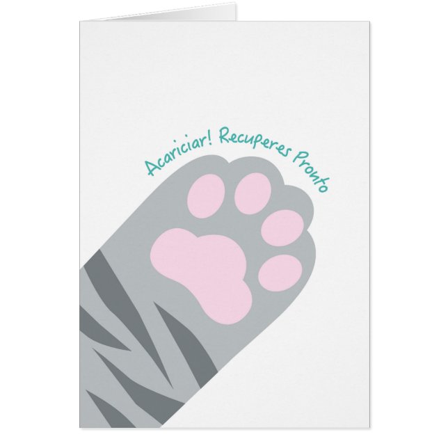 Tarjetas De Recuperate Pronto Card (Front)