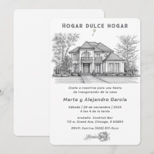 Tarjetas Personalizadas Para Apertura De Casa Invitation
