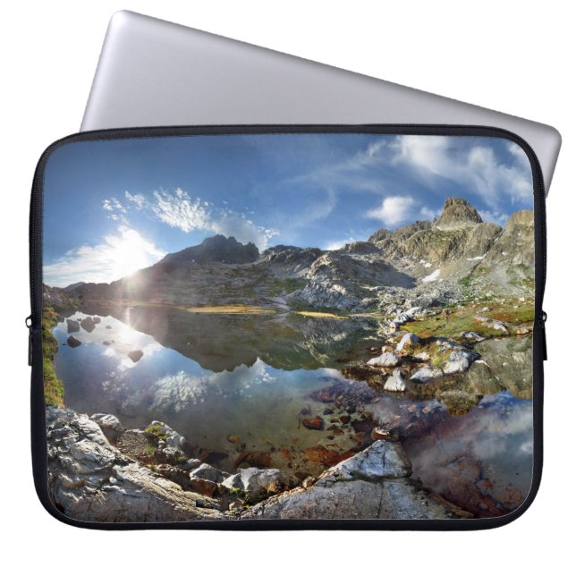 Tarn under the Minarets - Sierra Laptop Sleeve (Front)