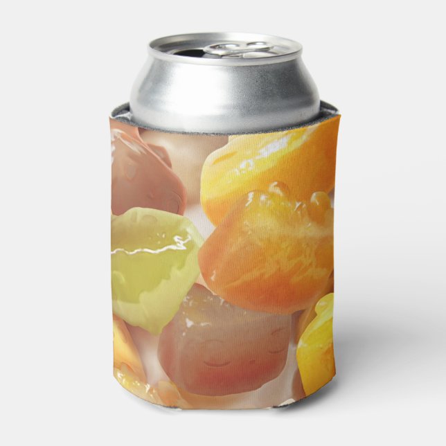 Taro Ball Dessert Illustration Can Cooler (Can Front)