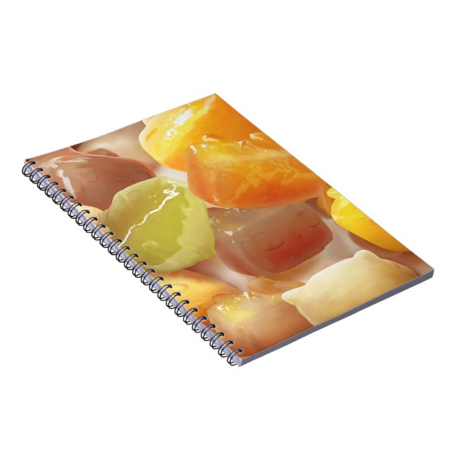 Taro Ball Dessert Illustration Notebook (Right Side)