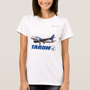 TAROM Air Transport Airbus A319 Aeroplane T-Shirt