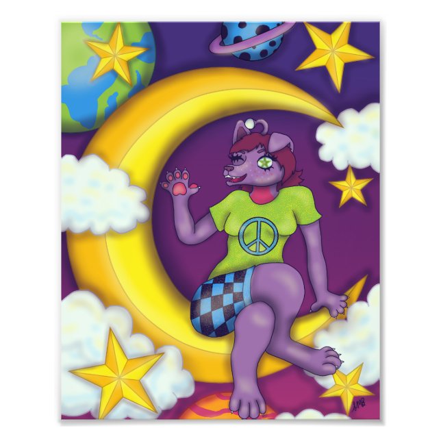 Taro's Moon Photo Print (Front)