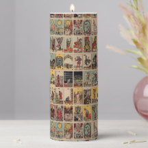 Tarot Candle - Tarot Lover Gift - Witchy Candle