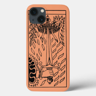 Tarot Card: Ace Of Swords iPhone 13 Case