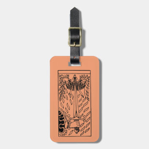 Tarot Card: Ace Of Swords Luggage Tag