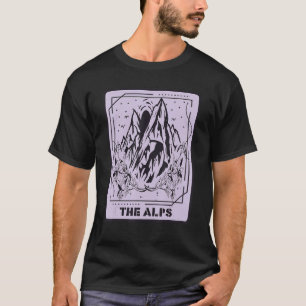 Tarot Card Alps Mystical Cards Edelweiss Mountain T-Shirt