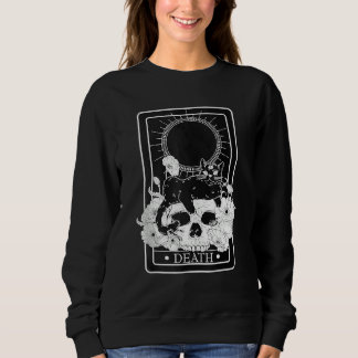 Tarot Card Cat  The Death Sweatshirt