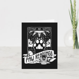 Tarot Card Crescent Moon And Cat Paw Reading