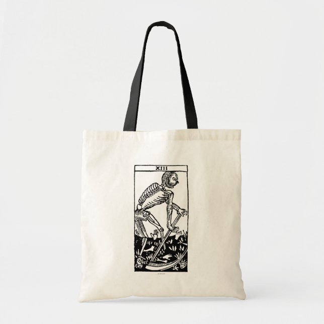 Tarot Card: Death Tote Bag (Front)