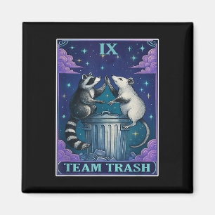Tarot Card Deck Team Trash Racoon Tarot Cards Del Magnet