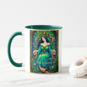 Tarot Card Illustration, The Empress Mug