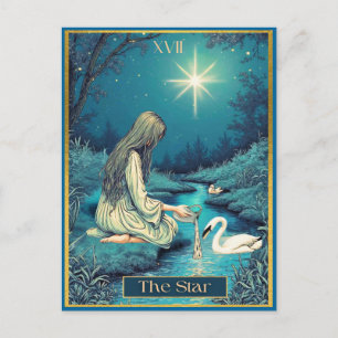 Tarot Card Illustration, The Star