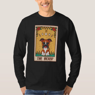 Tarot Card Occult Magic Occultism Dog Boxer T-Shirt