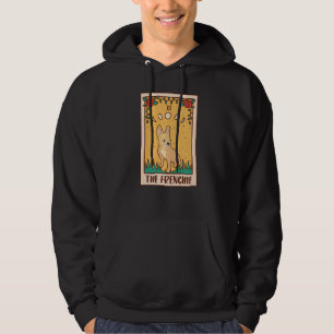 Tarot Card Occult Magic Occultism Dog French Bull Hoodie