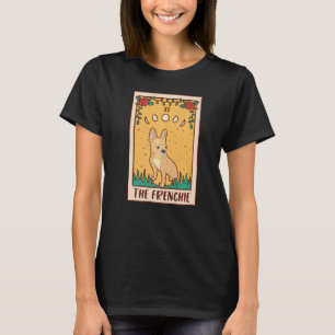 Tarot Card Occult Magic Occultism Dog French Bull T-Shirt
