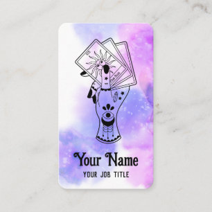 Tarot Card Reader Psychic Spiritual Business Card